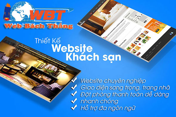 Thiết kế website khách sạn chuyên nghiệp tại Hà Nội