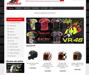 Thiết kế website bán đồ phượt