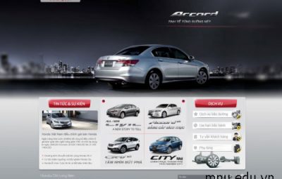 Thiết kế website bán ô tô