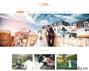 Thiết kế web ảnh viện áo cưới