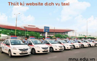 Thiết kế website dịch vụ taxi
