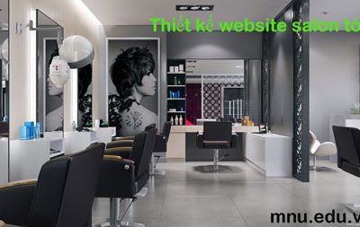 Thiết kế website salon tóc