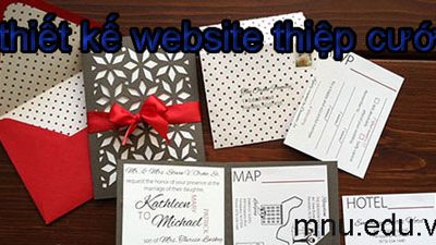 Thiết kế website thiệp cưới
